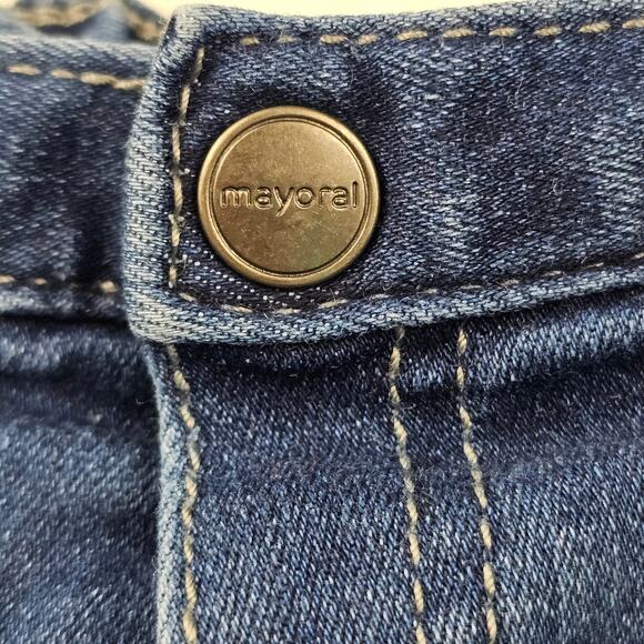 Infant Toddler Outfit Size 12 mos Mayoral Lined Jeans Baby Starters Bodysuit - Picture 9 of 16